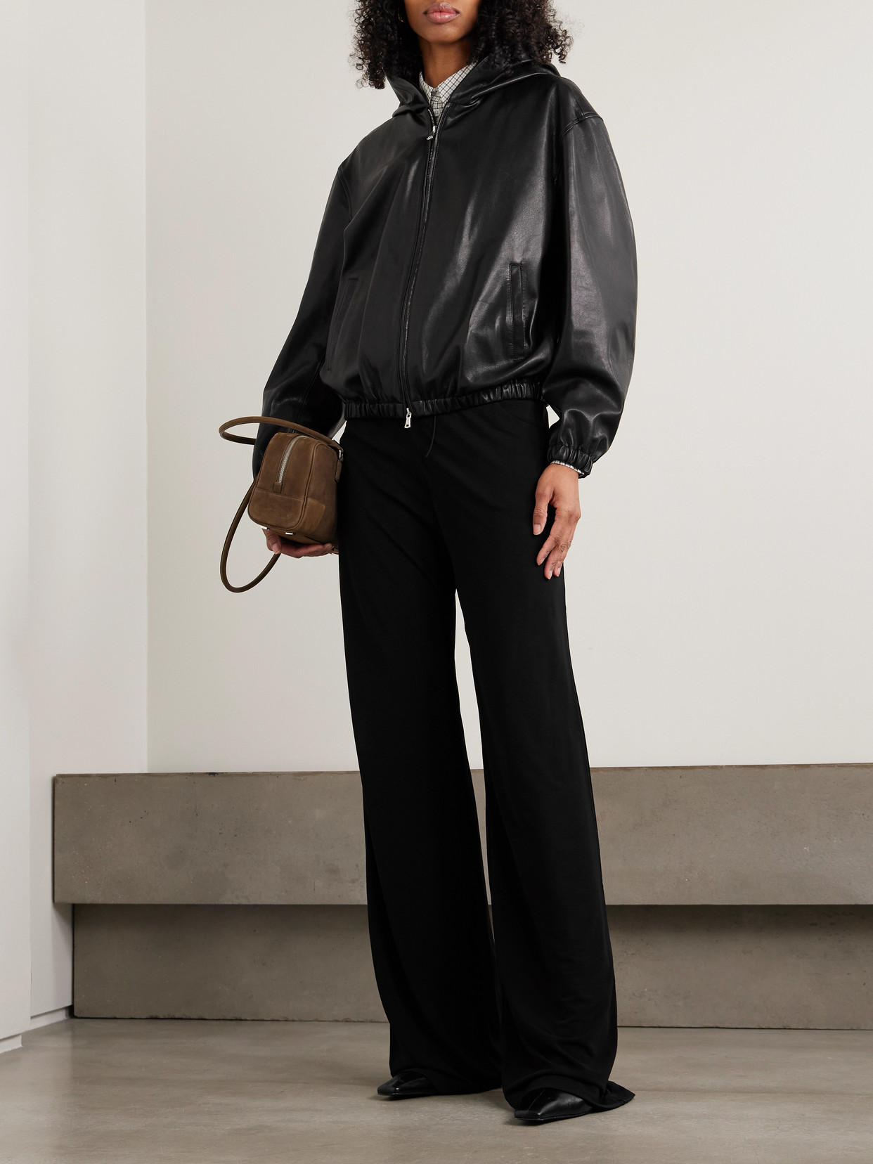 Leo Hooded Paneled Jacket