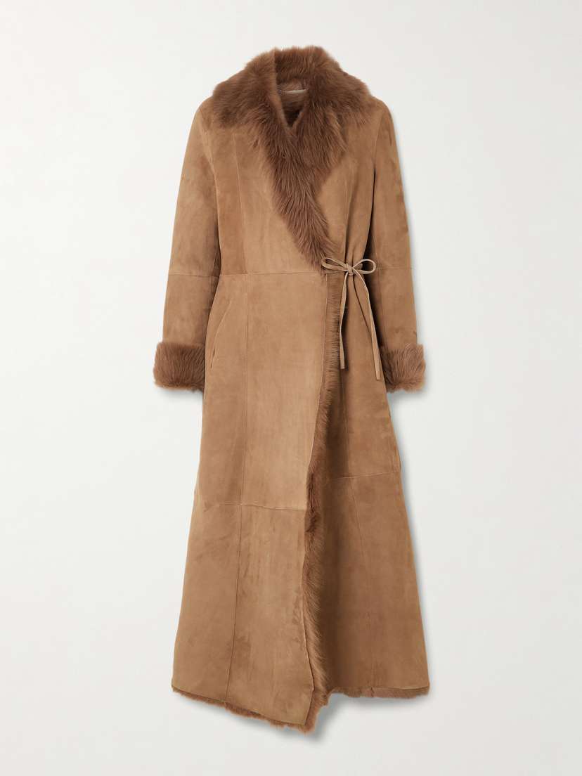 Nour Hammour Joni Shearling Coat