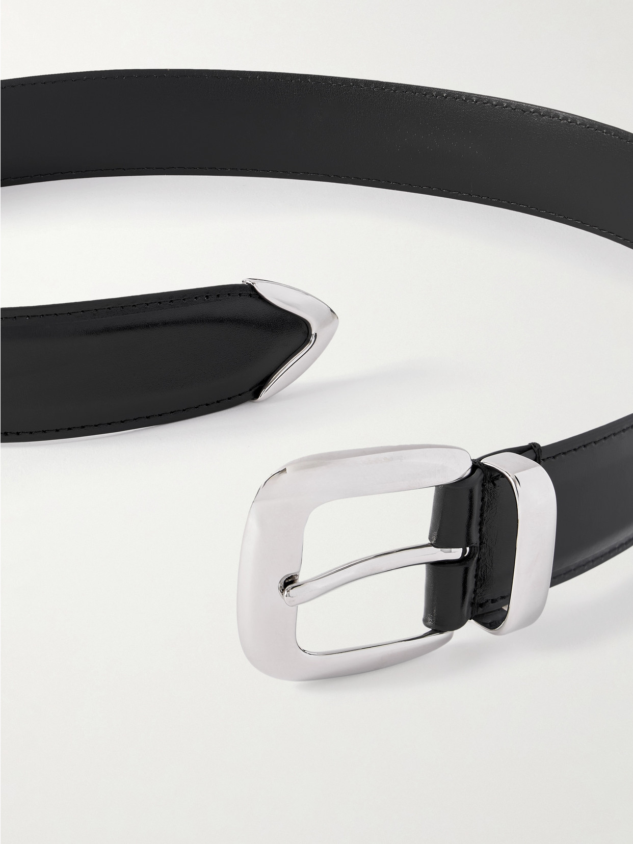 Anderson's Leather Belt In Black