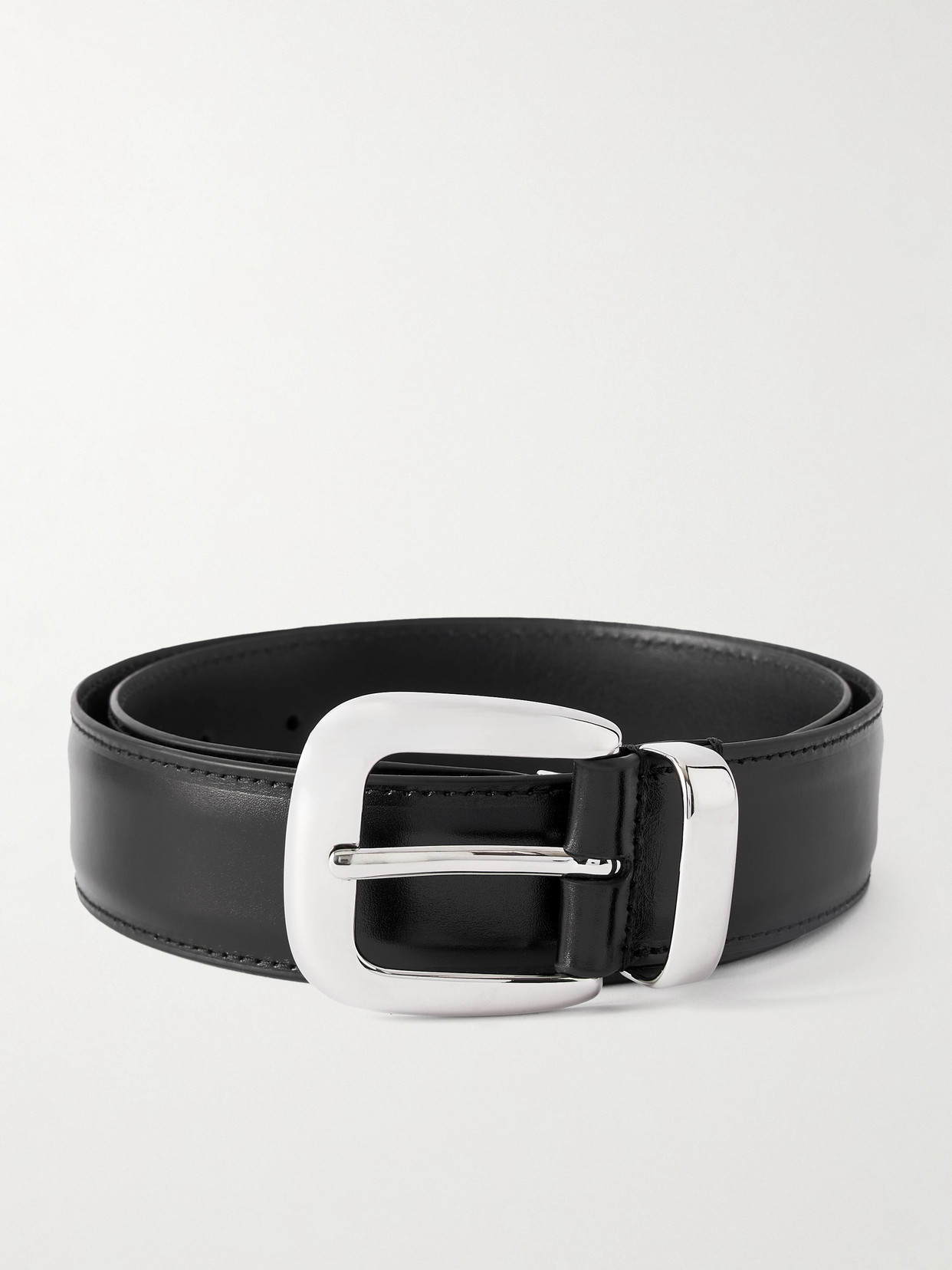 Anderson's Leather Belt In Black