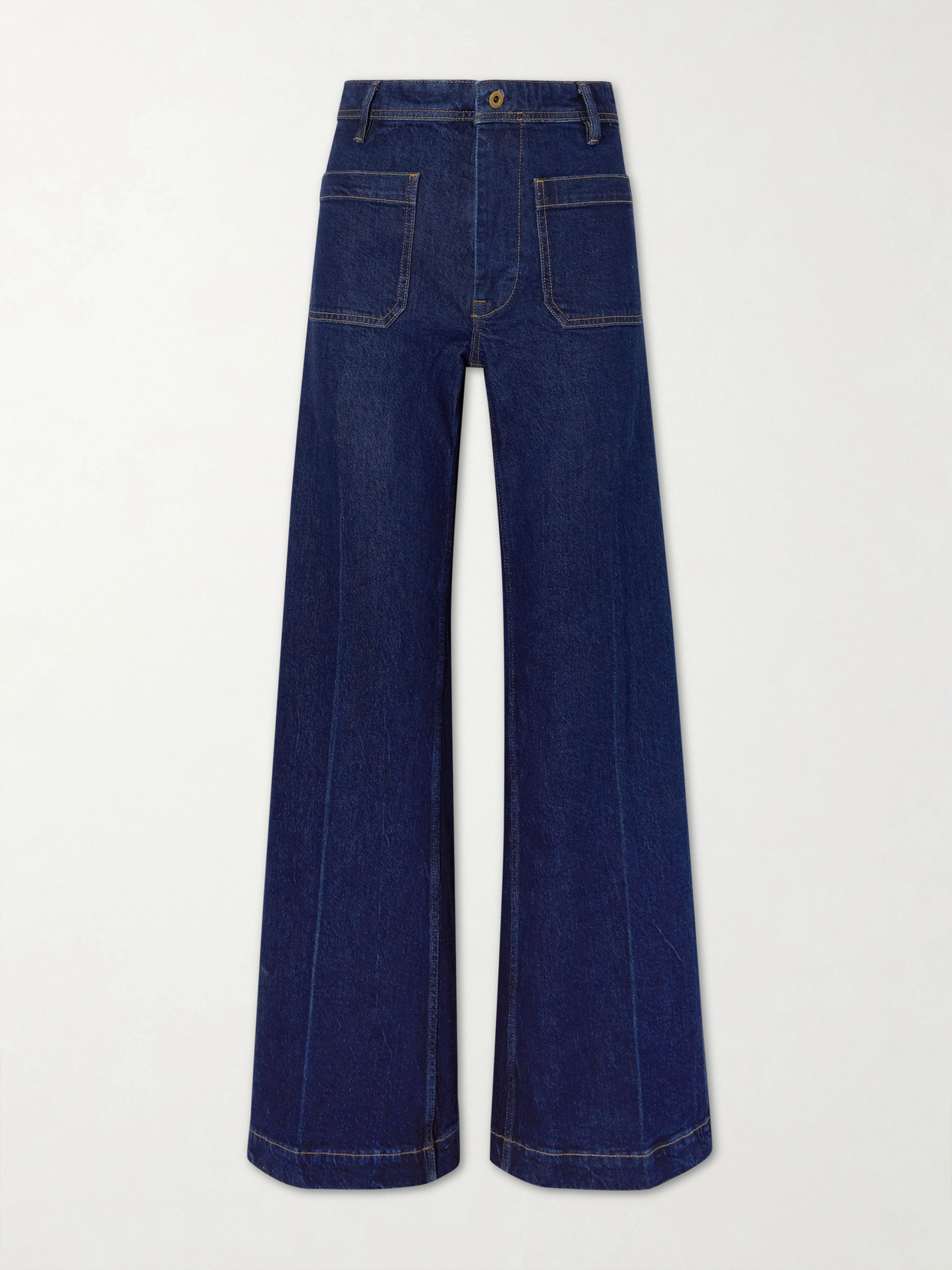 Polo Ralph Lauren Wide-leg Jeans In Blue