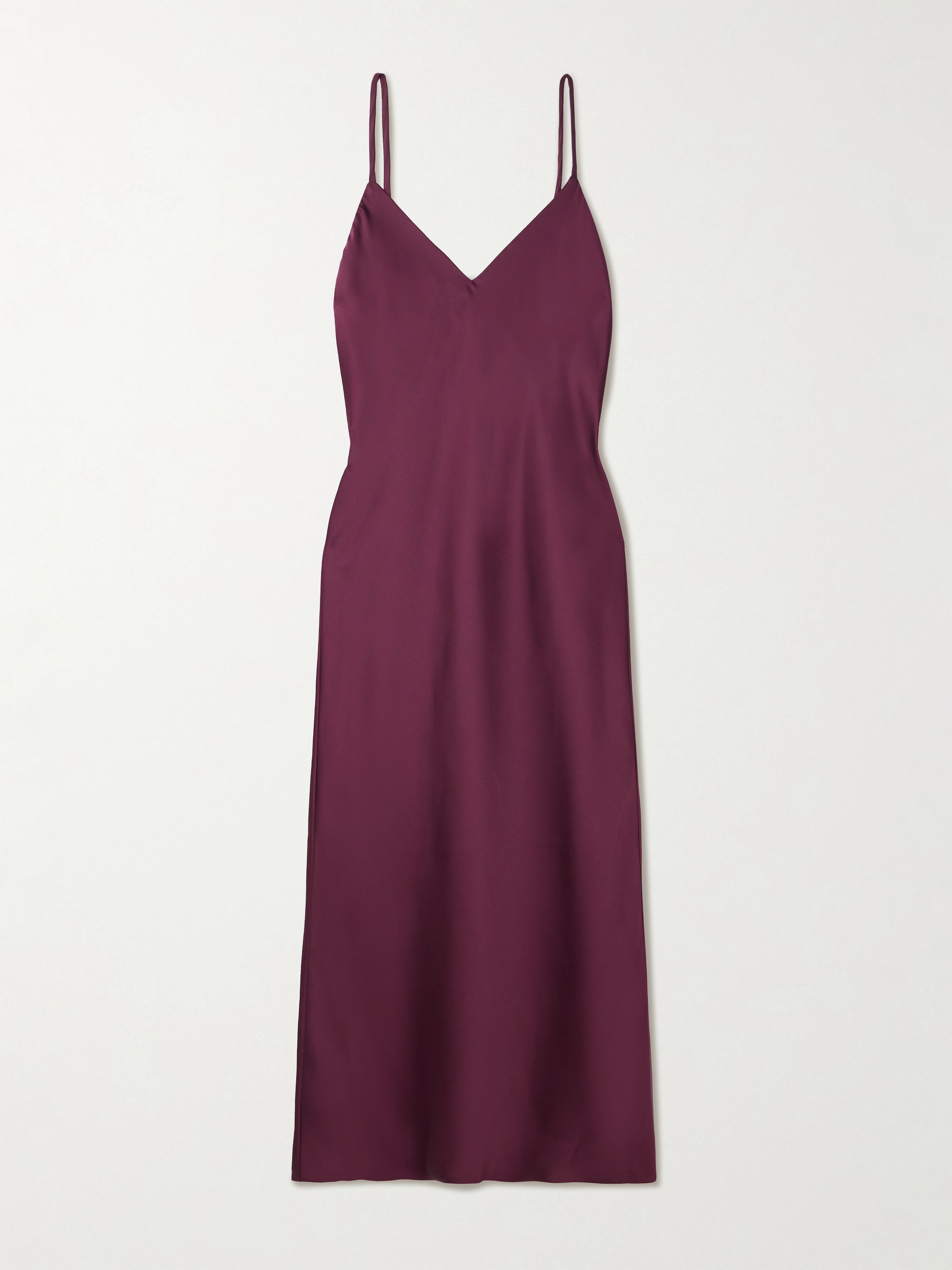 Norma Kamali Satin midi dress thumbnail