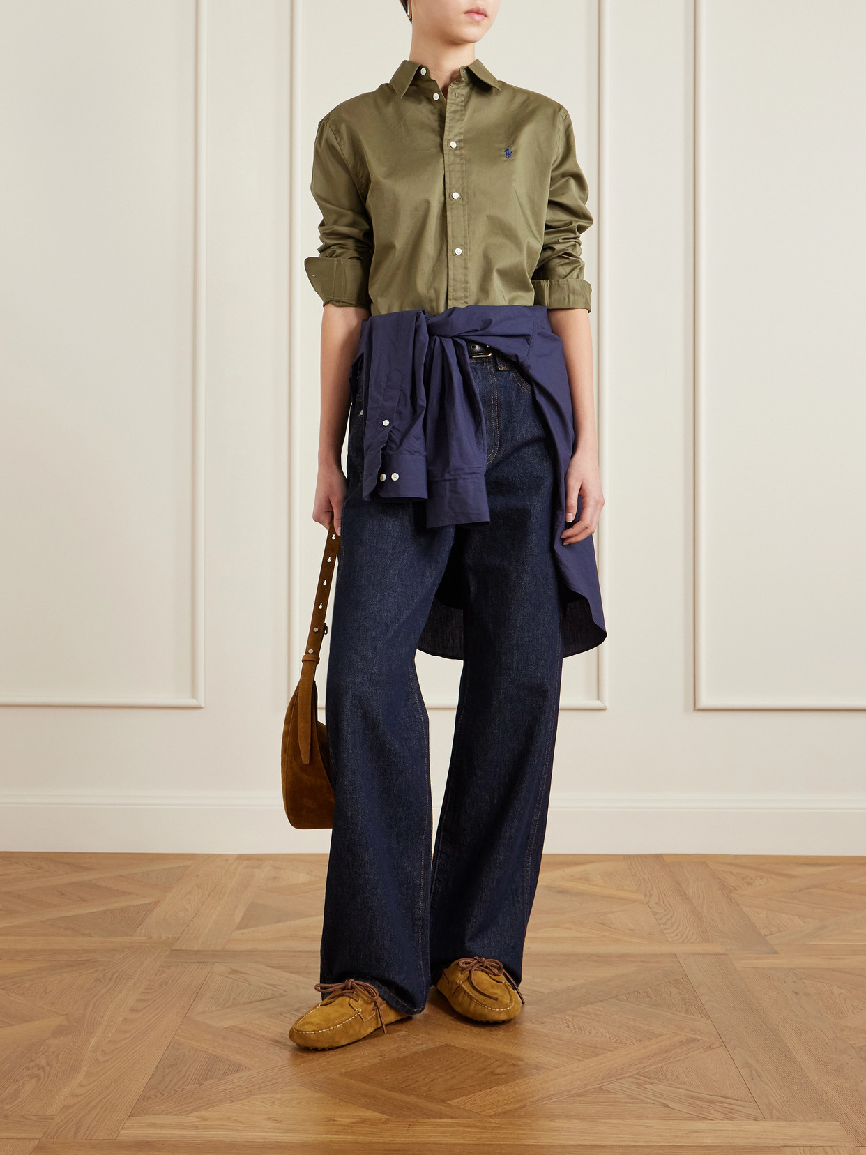 Polo Ralph Lauren - Embroidered Cotton Oxford Shirt