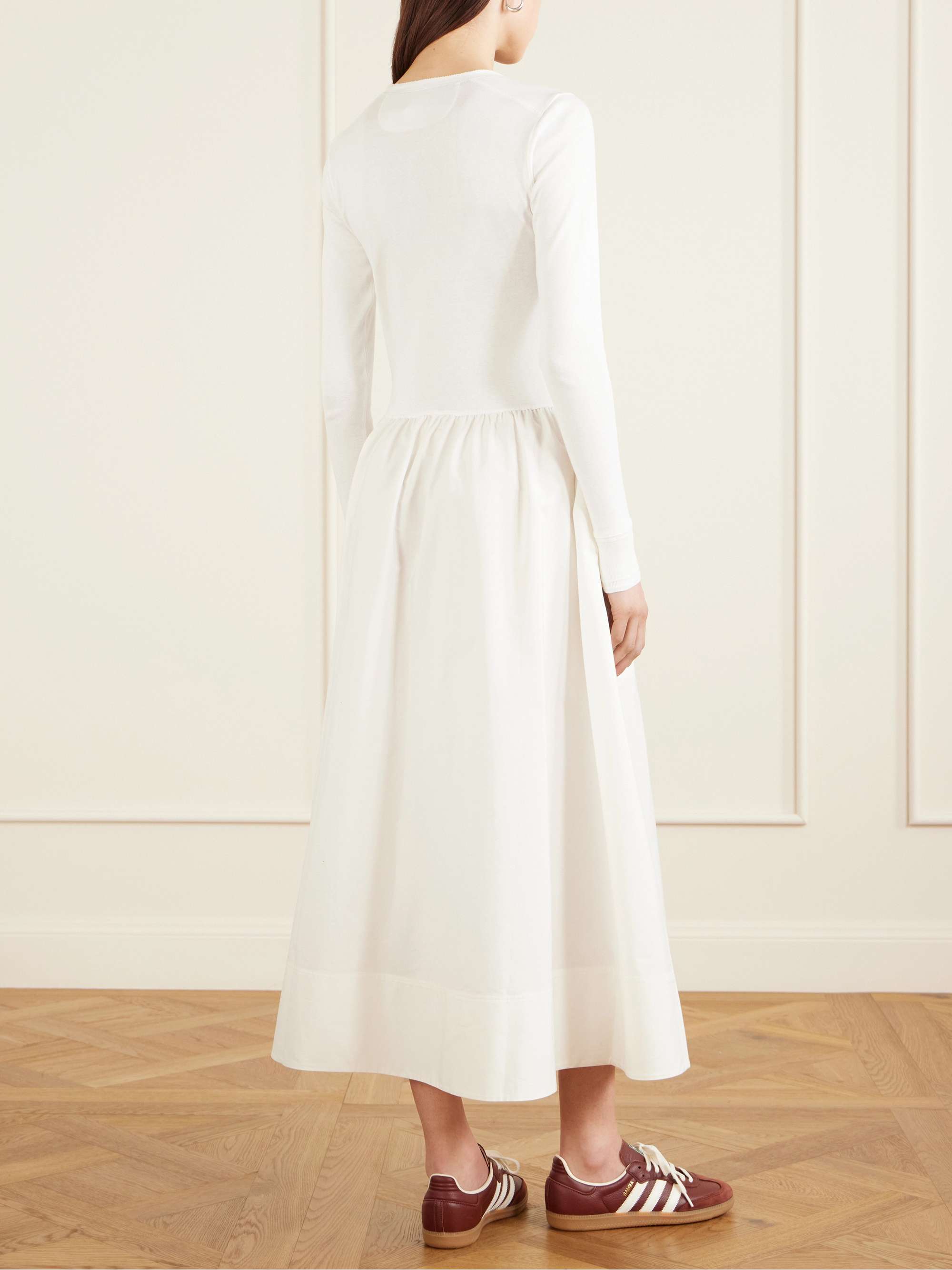 jersey sheath dress Akris Punto Essentials Jersey Cap-Sleeve Sheath main image 1