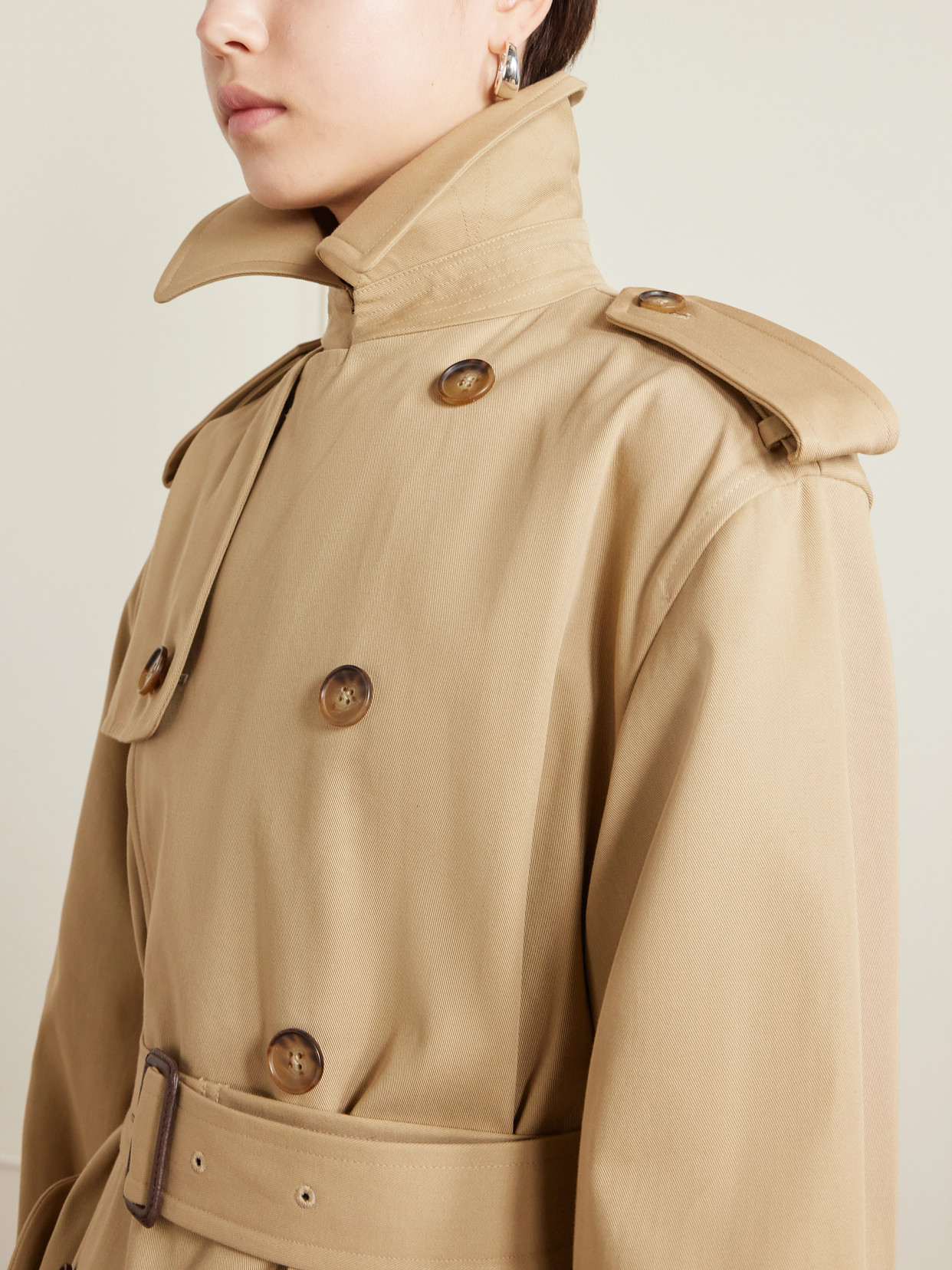 Ralph Lauren - Belted Cotton-Gabardine Trench Coat Polo