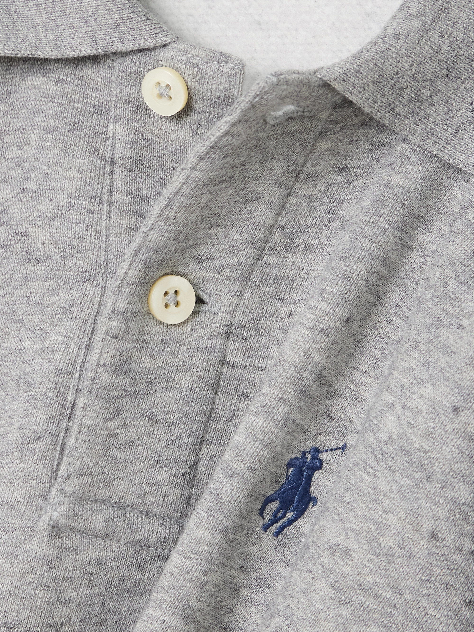 Polo Ralph Lauren - Embroidered cotton-blend jersey polo