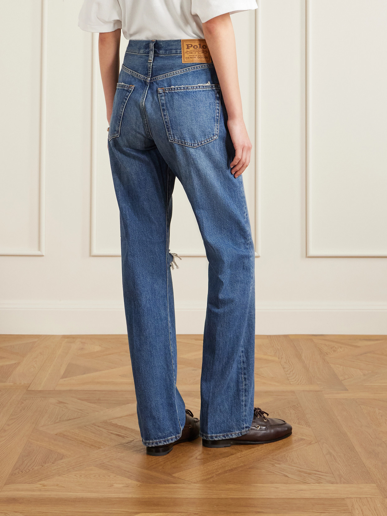 Polo Ralph Lauren - Distressed Straight-Leg Jeans