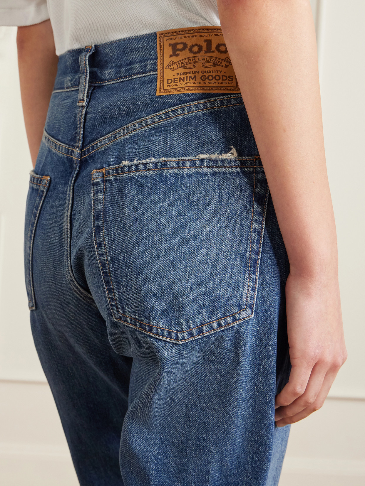 Polo Ralph Lauren - Distressed Straight-Leg Jeans