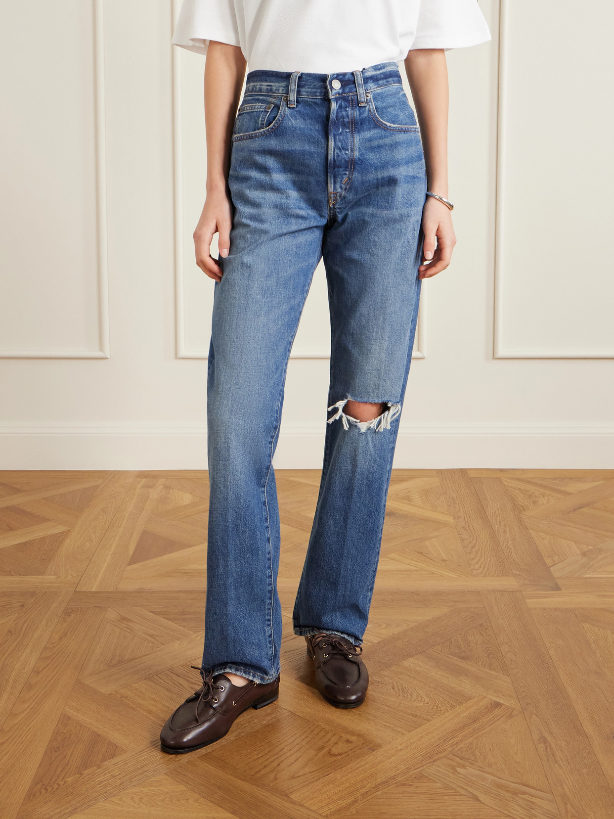Polo Ralph Lauren - Distressed Straight-Leg Jeans