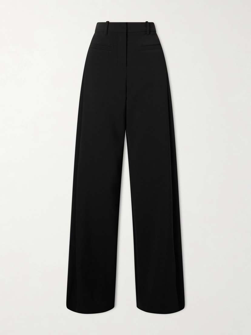 Courreges Heritage Crepe Wide-leg Pants