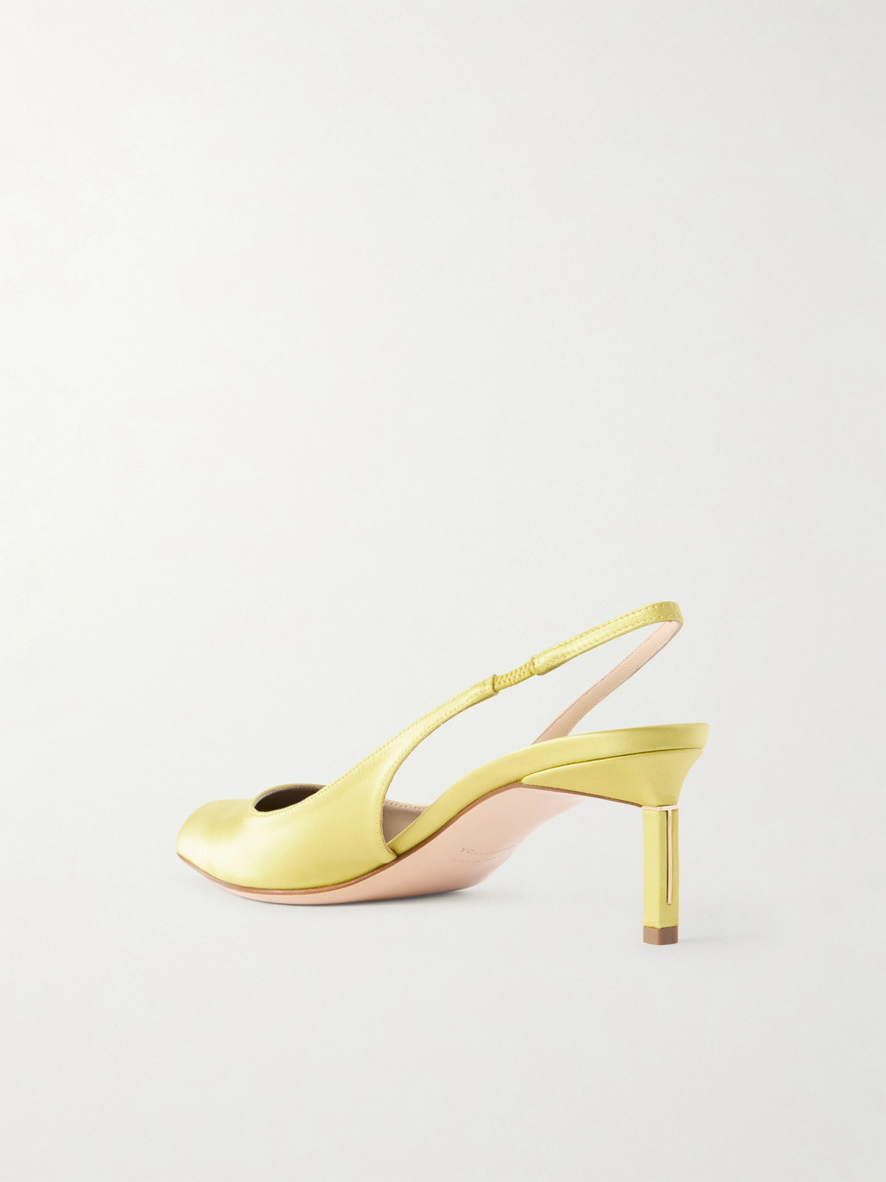 Satin Slingback