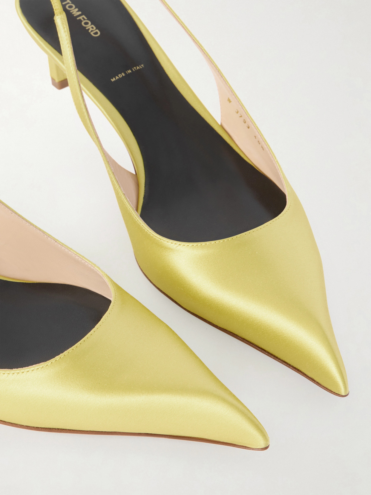 Satin Slingback