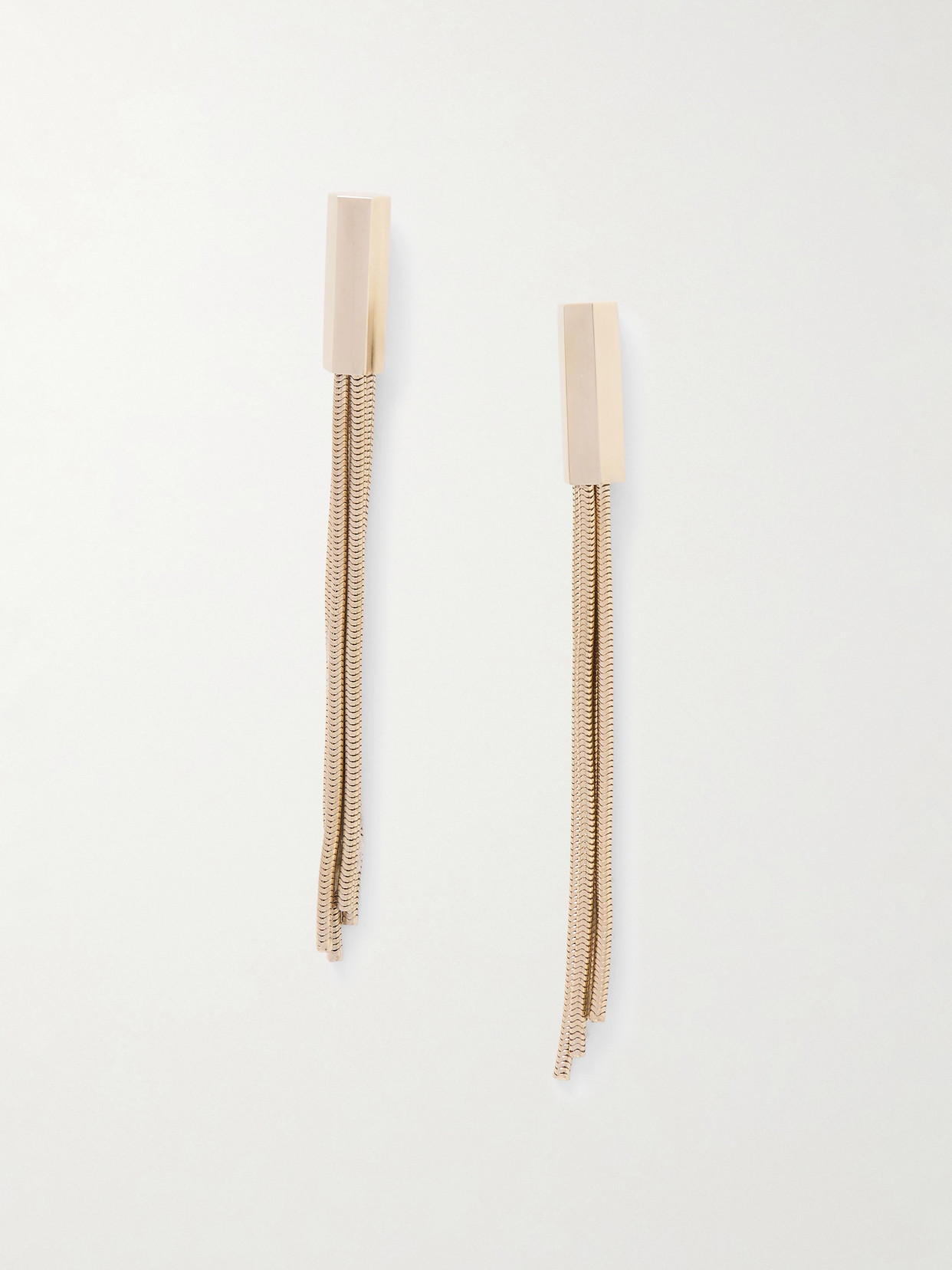 Tom Ford Fringed Gold-tone Earrings