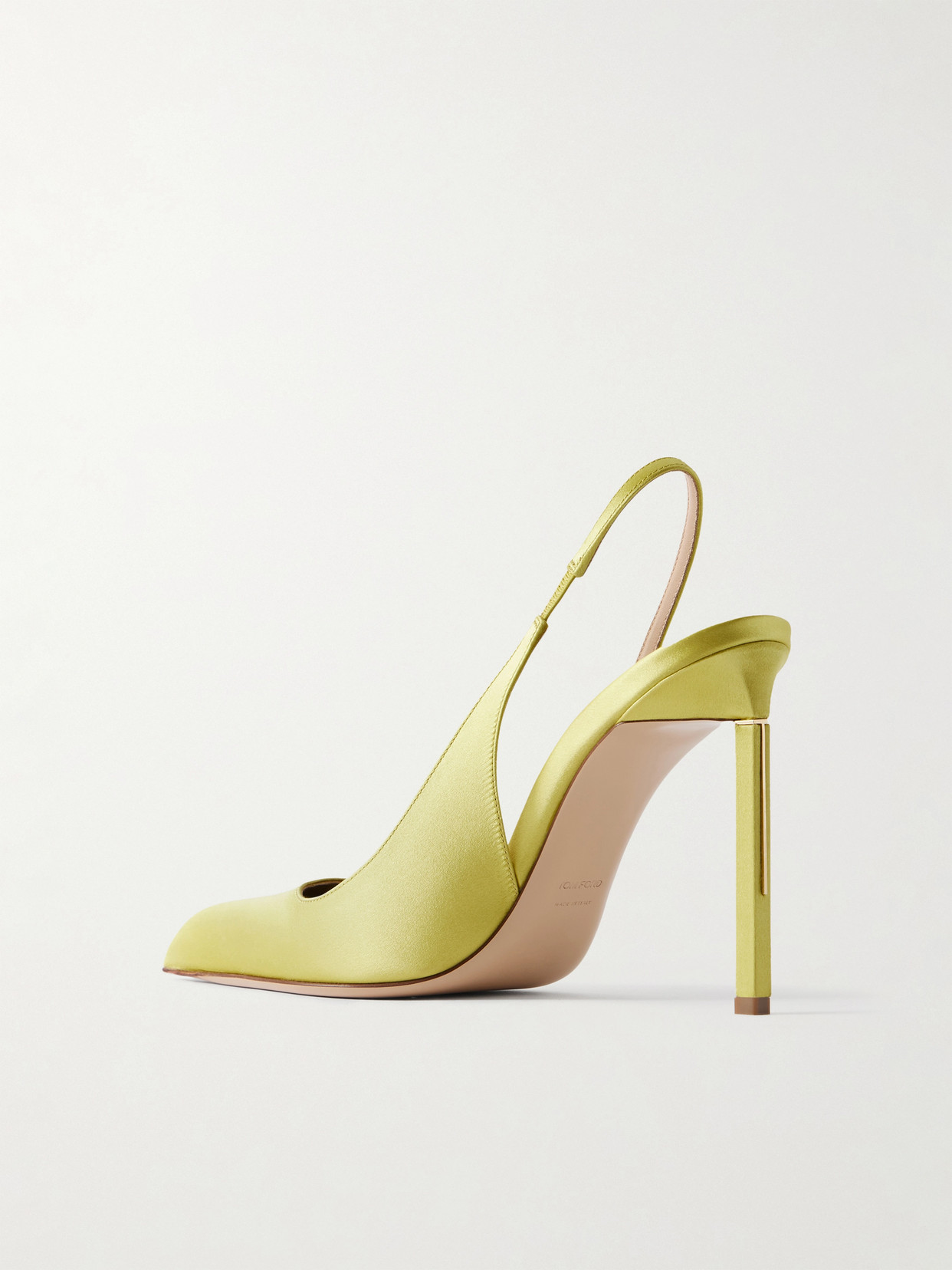 Satin Slingback