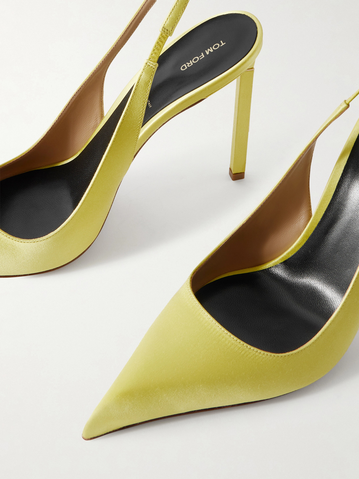 Satin Slingback
