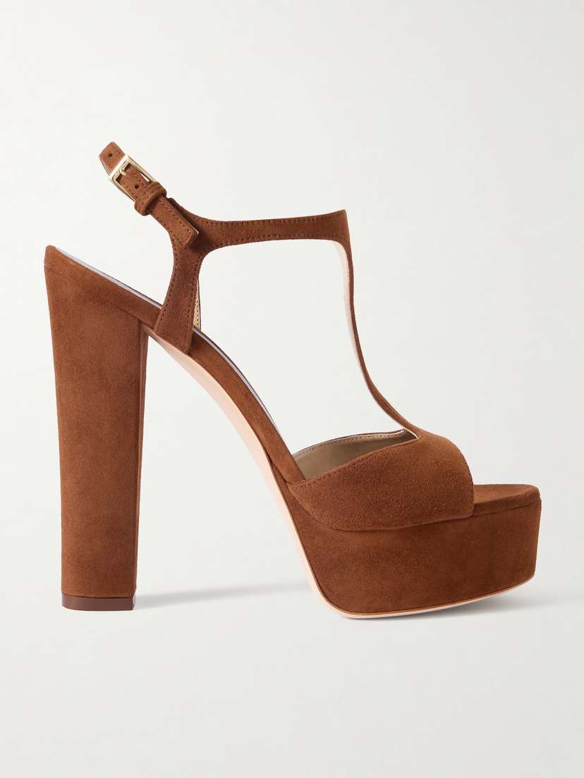 Tom Ford Suede Platform Sandals