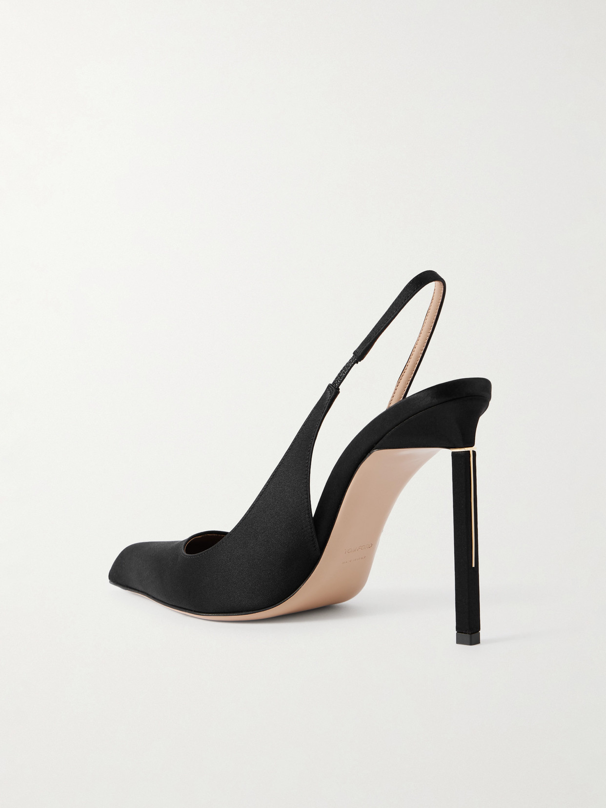 Tom Ford 120mm Sling Back Pumps In Black