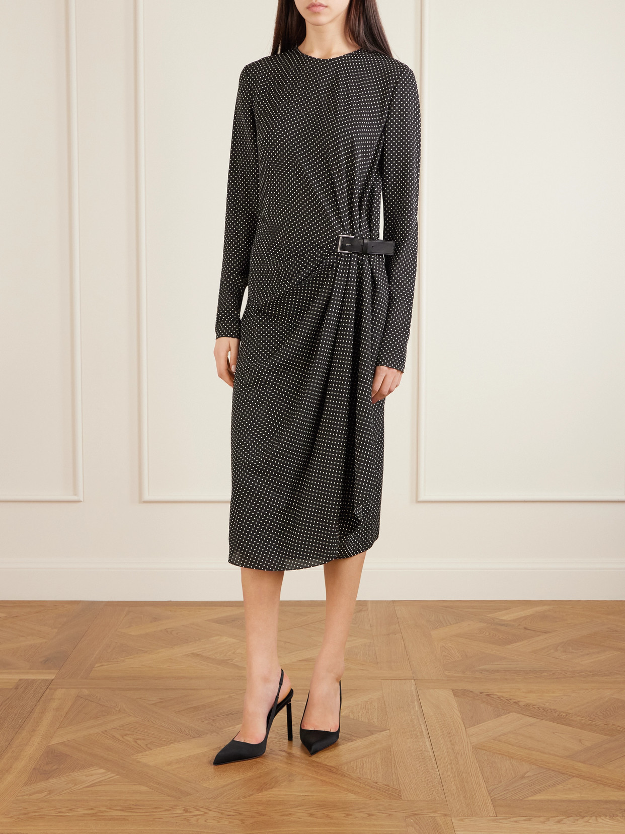 Tom Ford 120mm Sling Back Pumps In Black