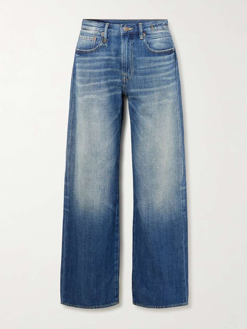R13 D'arcy Loose Wide-leg Jeans