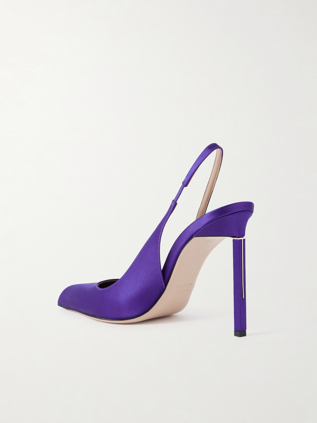 Tom Ford 110mm T-hardware Pumps In Purple