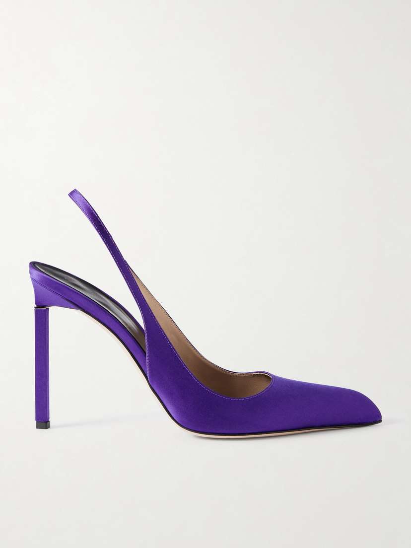 Tom Ford Satin Slingback Pumps