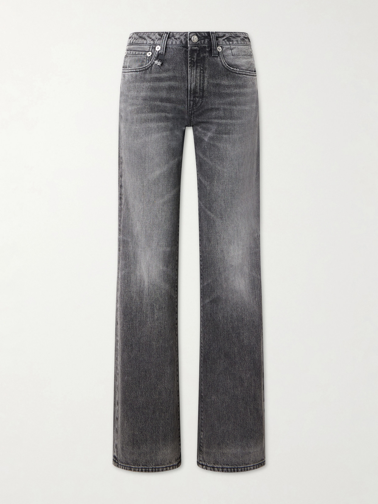 Effie Mid-Rise Straight-Leg Jeans