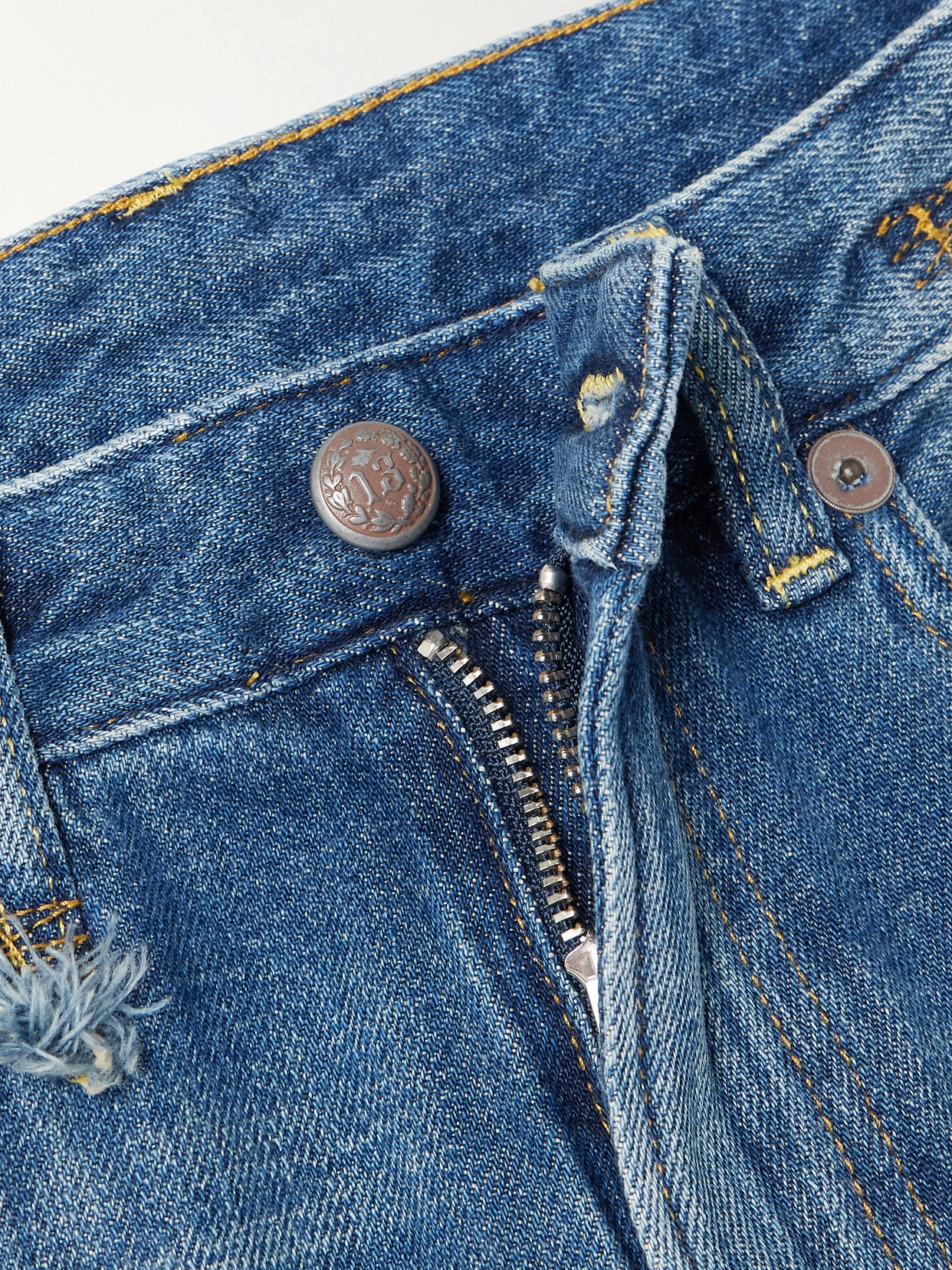 Romeo High-Rise Straight-Leg Jeans