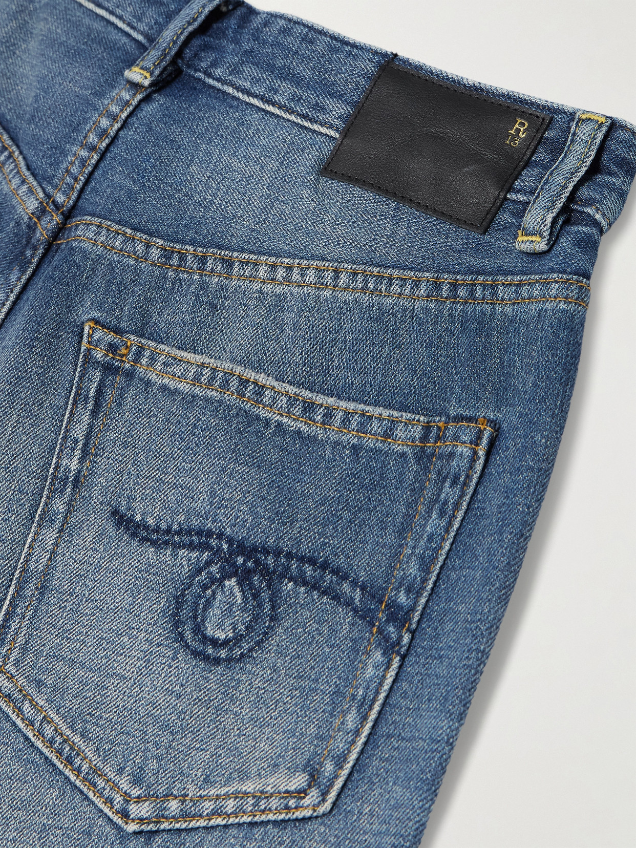 Romeo High-Rise Straight-Leg Jeans