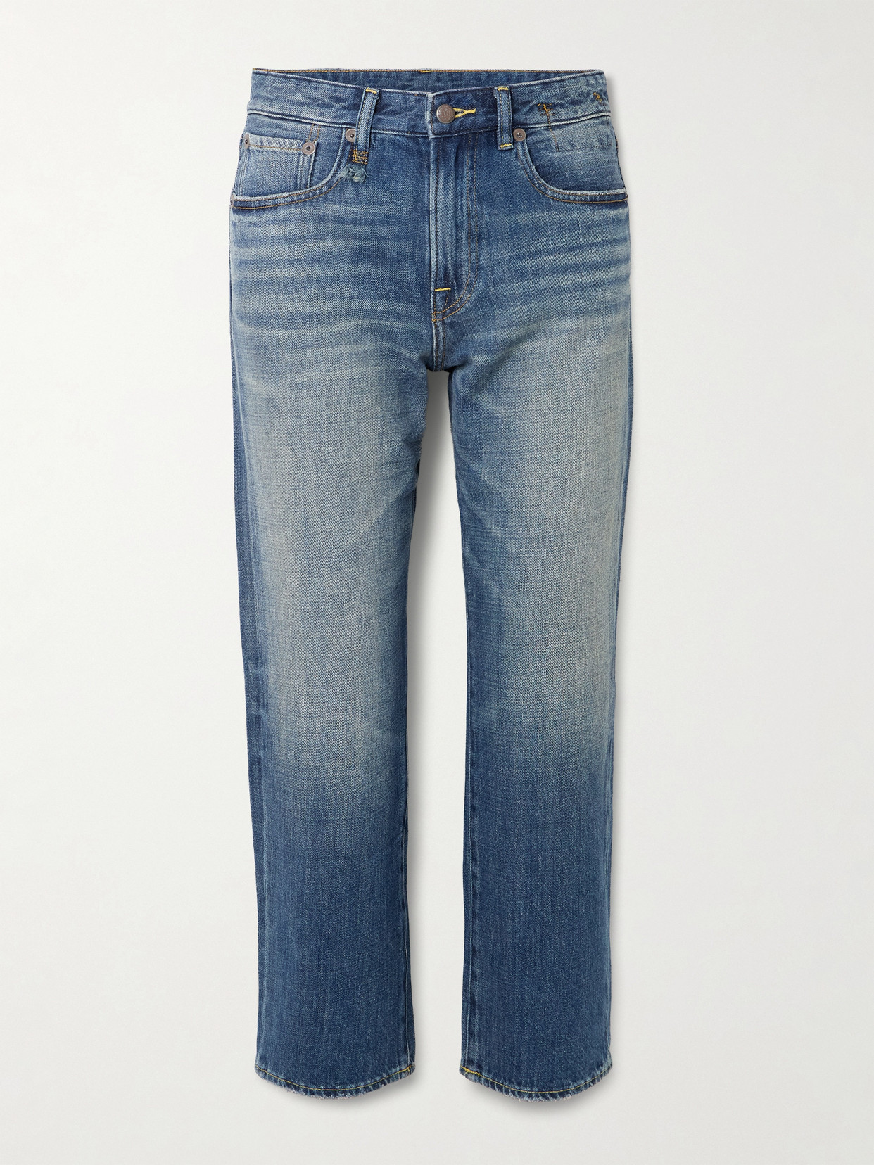 Romeo High-Rise Straight-Leg Jeans