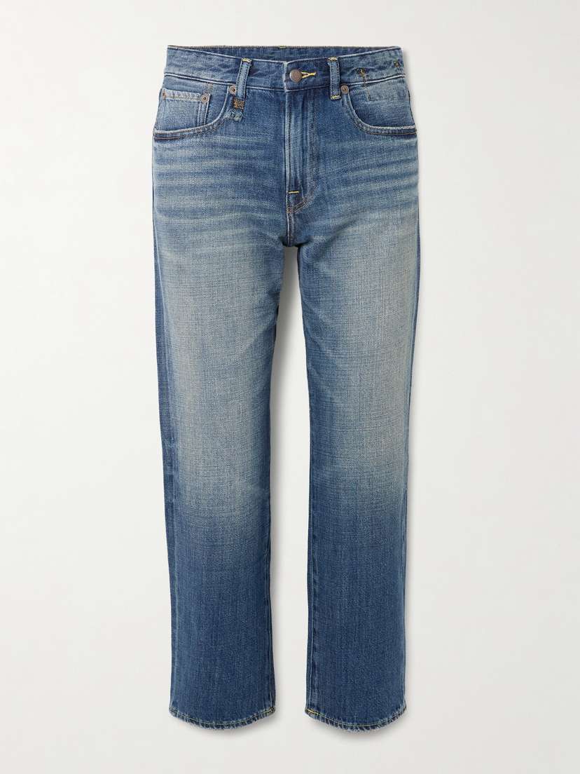 R13 Romeo High-rise Straight-leg Jeans