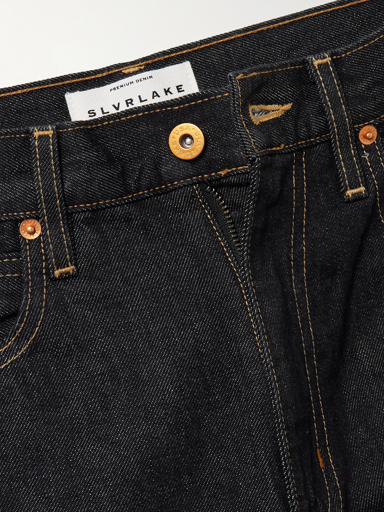 Slvrlake Grace High-rise Wide-leg Jeans In Blue