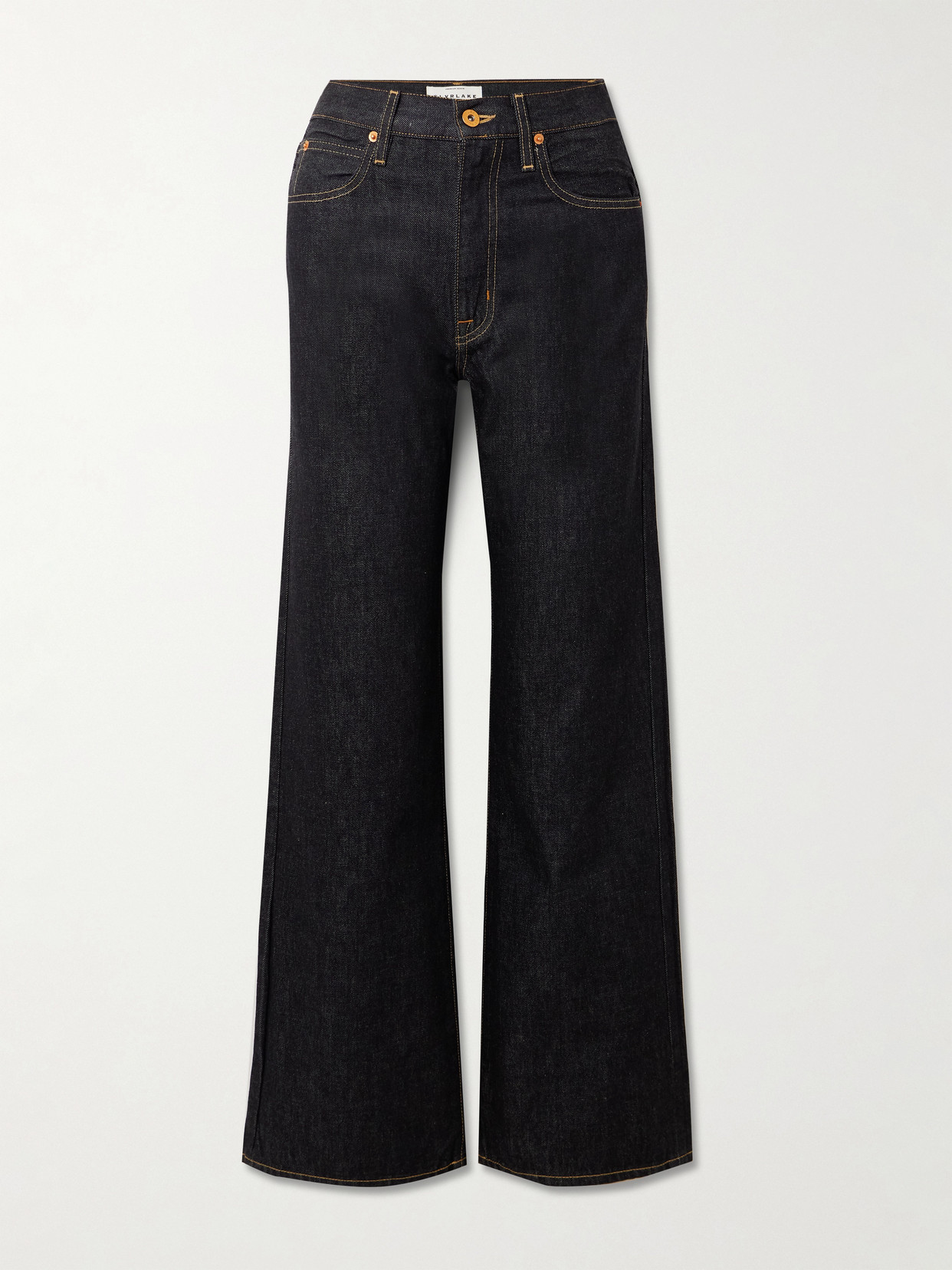 Slvrlake Grace High-rise Wide-leg Jeans In Blue