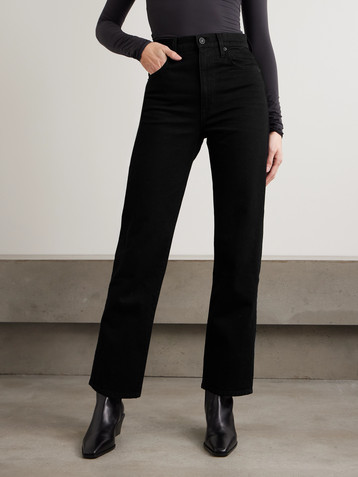 SLVRLAKE London high-rise straight-leg jeans