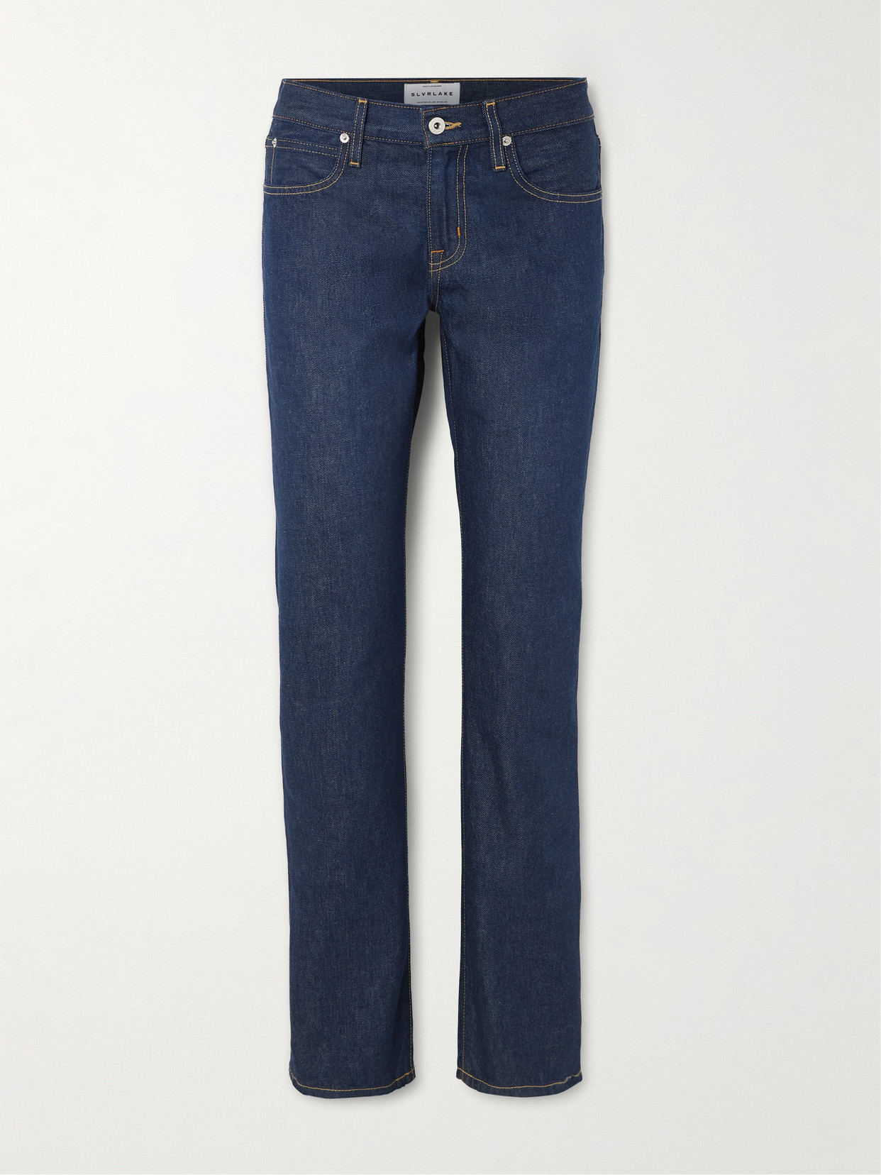 Isabel Low-Rise Slim-Leg Jeans