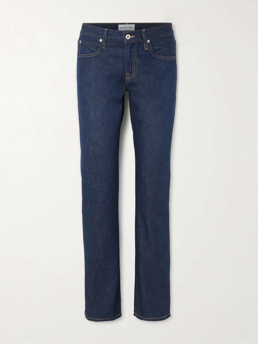 SLVRLAKE Isabel Low-rise Slim-leg Jeans