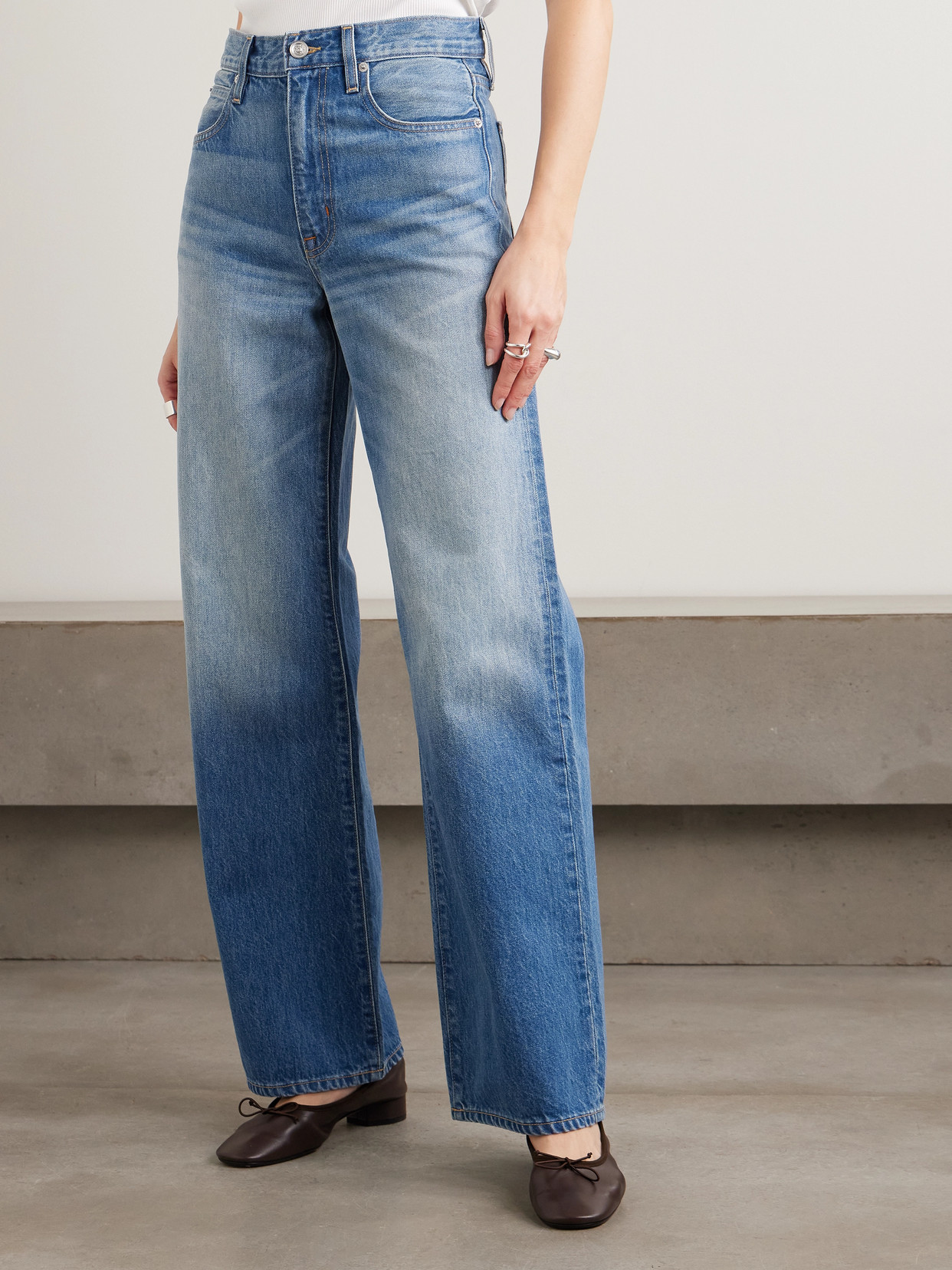 Grace High-Rise Wide- Leg
