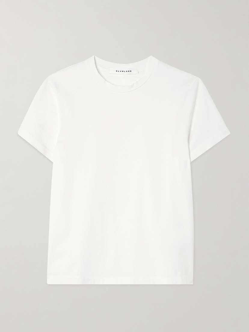 SLVRLAKE Stretch Supima Cotton-jersey T-shirt