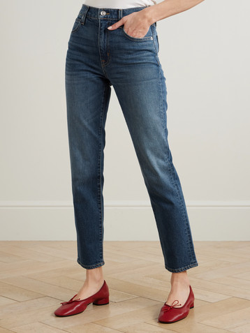 SLVRLAKE Virginia high-rise slim-leg jeans