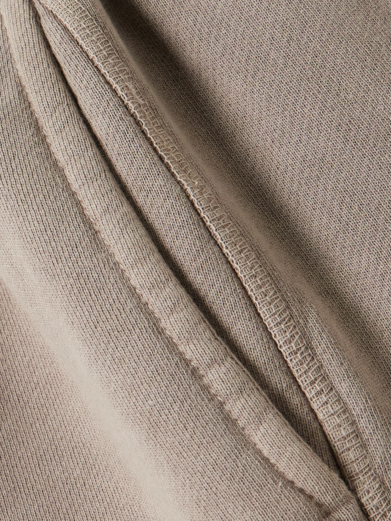 Slvrlake Cotton-jersey Wide-leg Track Pants In Silver