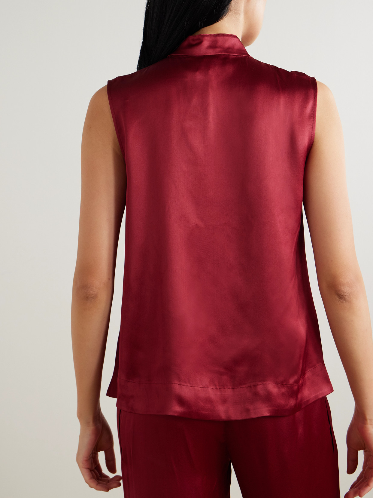 Florence Tie-Detailed Top