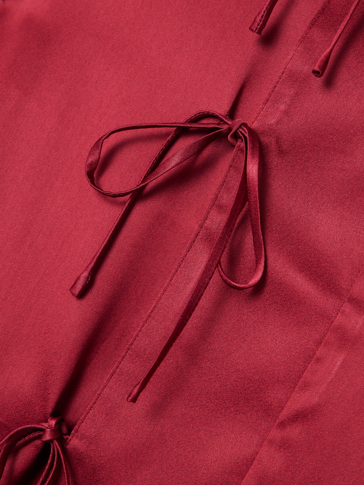 Florence Tie-Detailed Top