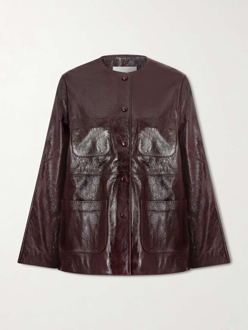 LIBEROWE Moreen Patent-leather Jacket