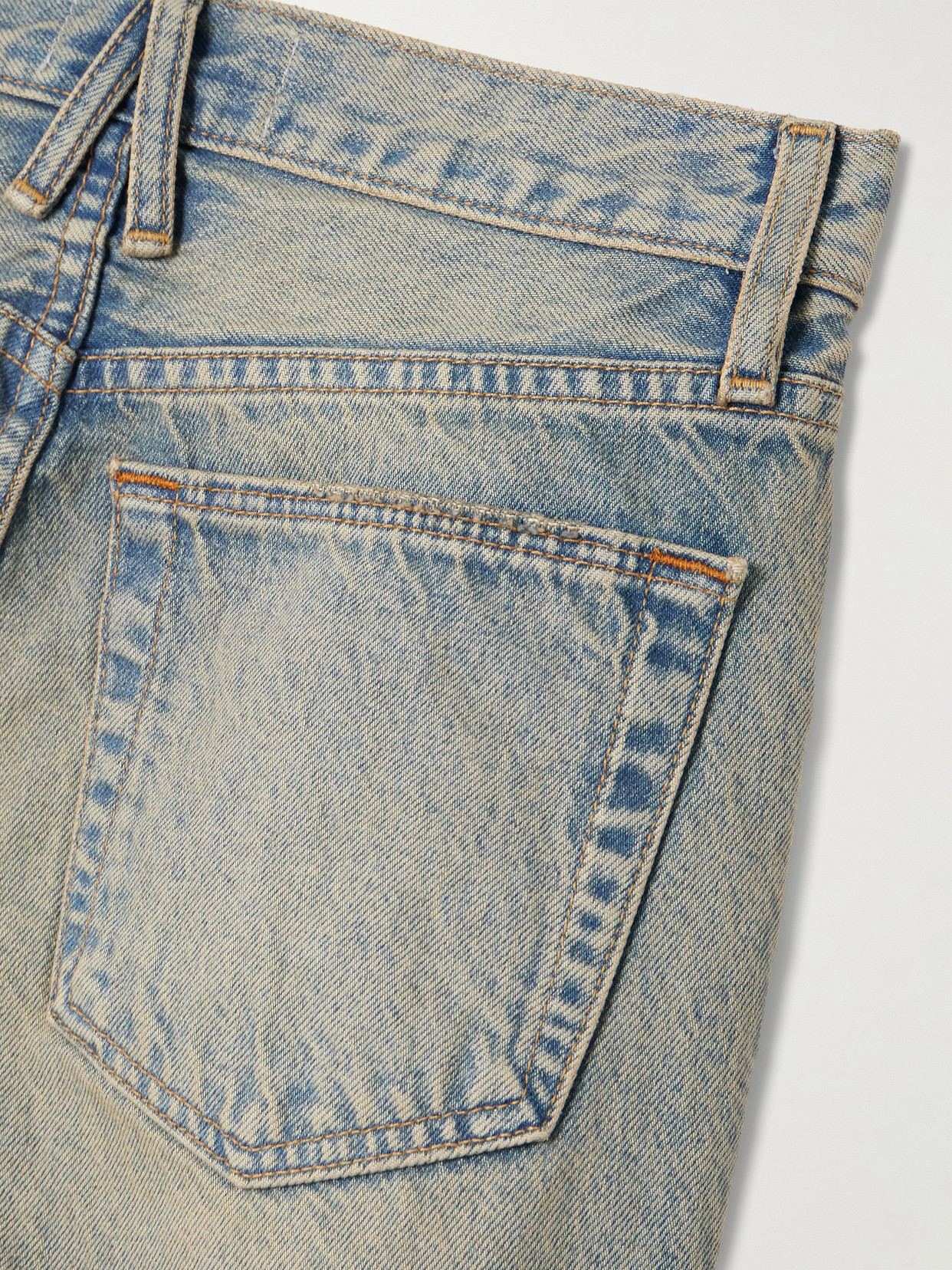 Sophie Long Mid-Rise Straight-Leg Jeans
