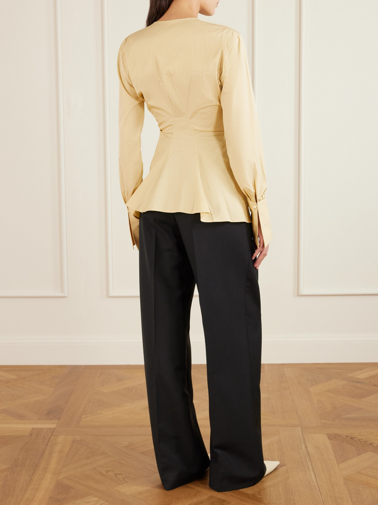 Lavinia Cotton-Poplin Blouse