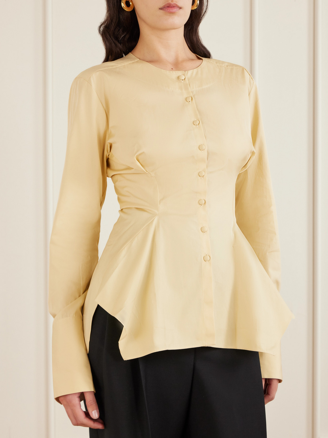 Lavinia Cotton-Poplin Blouse