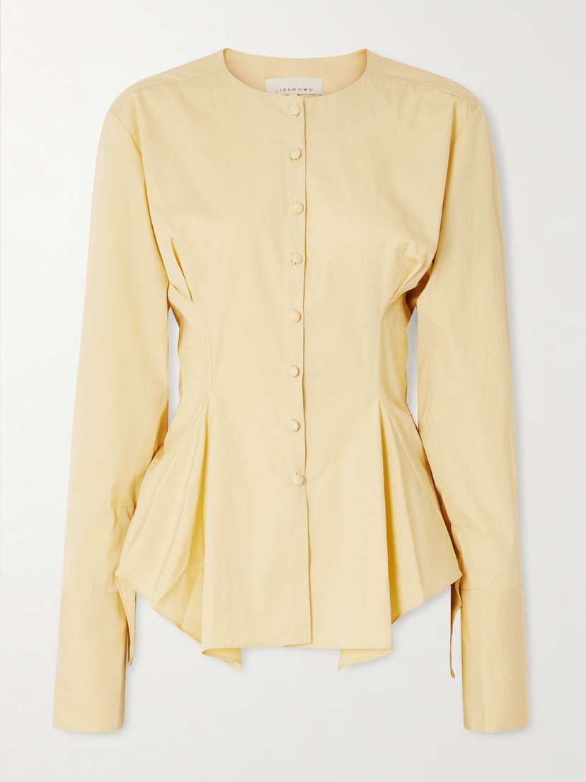 LIBEROWE Lavinia Cotton-poplin Blouse