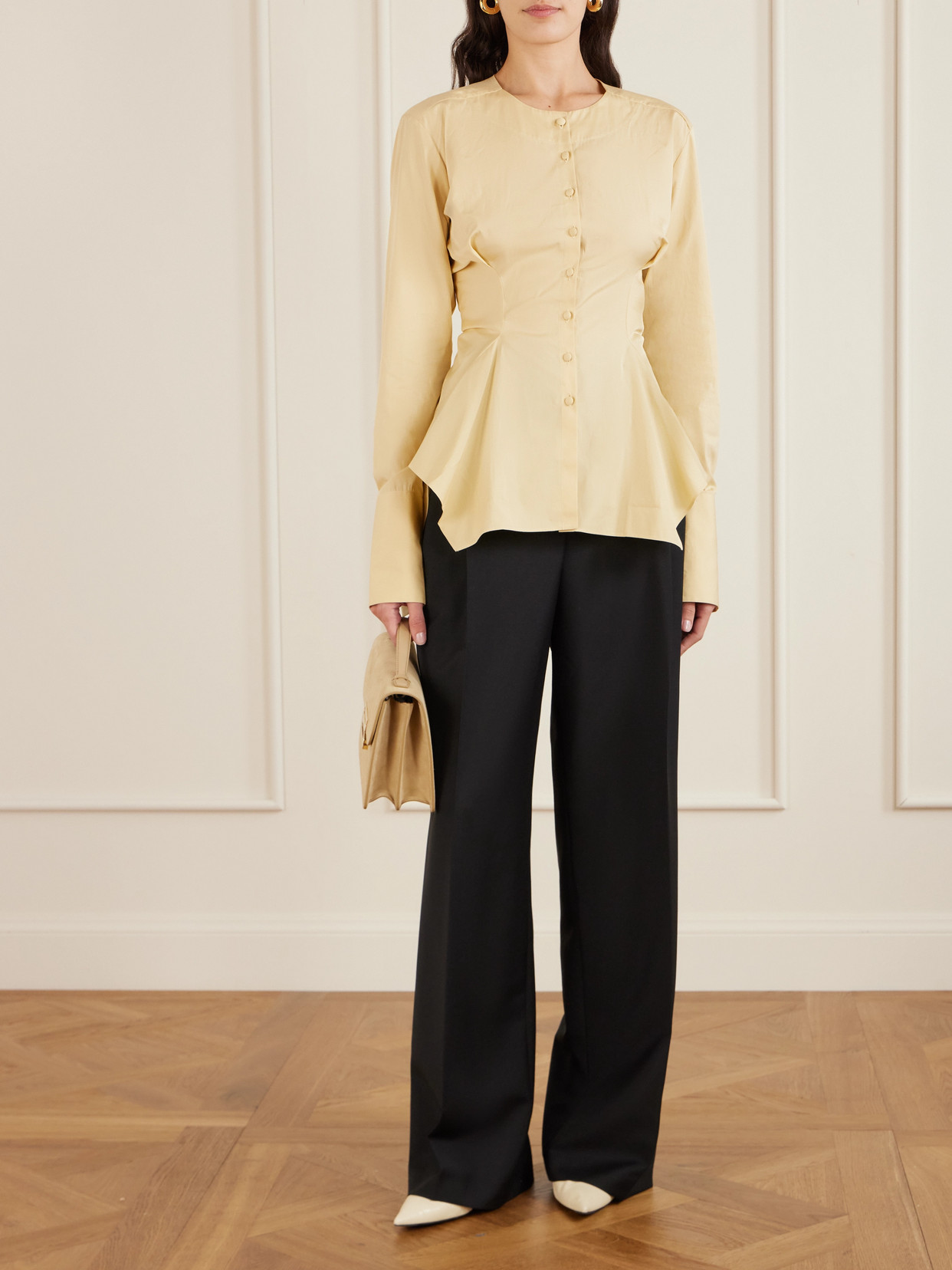 Lavinia Cotton-Poplin Blouse