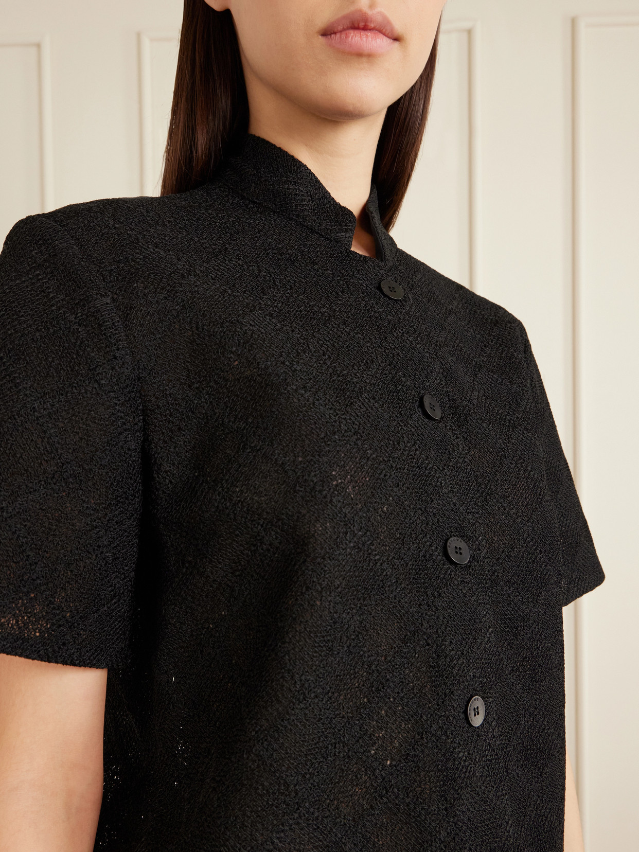 Harper Crocheted Shirt