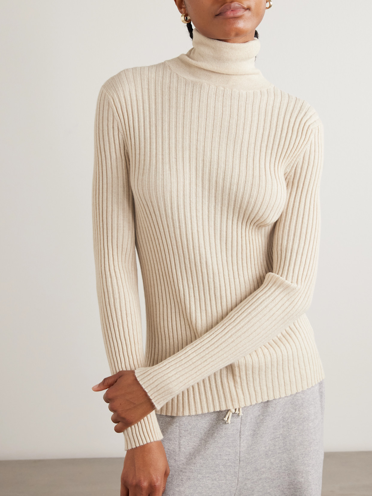 Cashmere Turtleneck Sweater