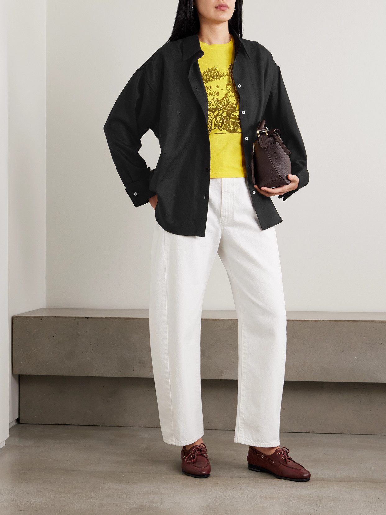 Brushed Wool And Cashmere-Blend Shirt